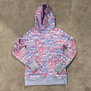 Ivivva by Lululemon Printed Zip Up Hoodie